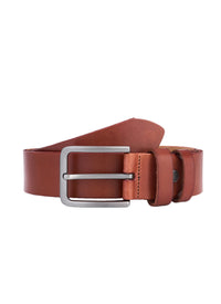 2 Stuks - Hoogwaardige Rundleer Riem - Zwart & Bruin - Volledig Leer - Duurzaam - Lederen Broekriem - Ruwe & Duurzame Riemen Heren