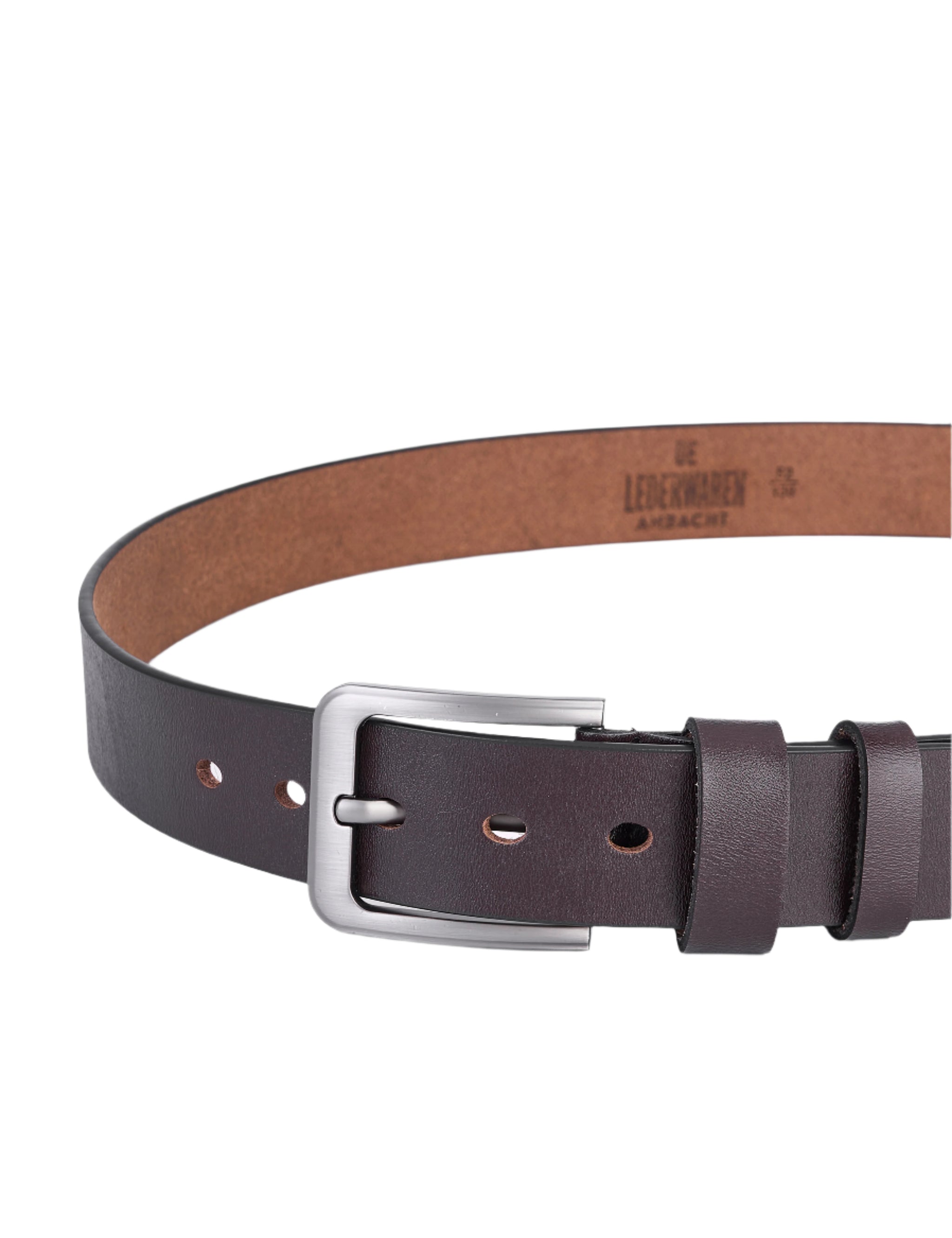 2 Stuks - Splitleer Riemen - Volledig Leer - Duurzaam - Zwart & Bruin - Duurzaam - Lederen Broekriem - Riemen Heren