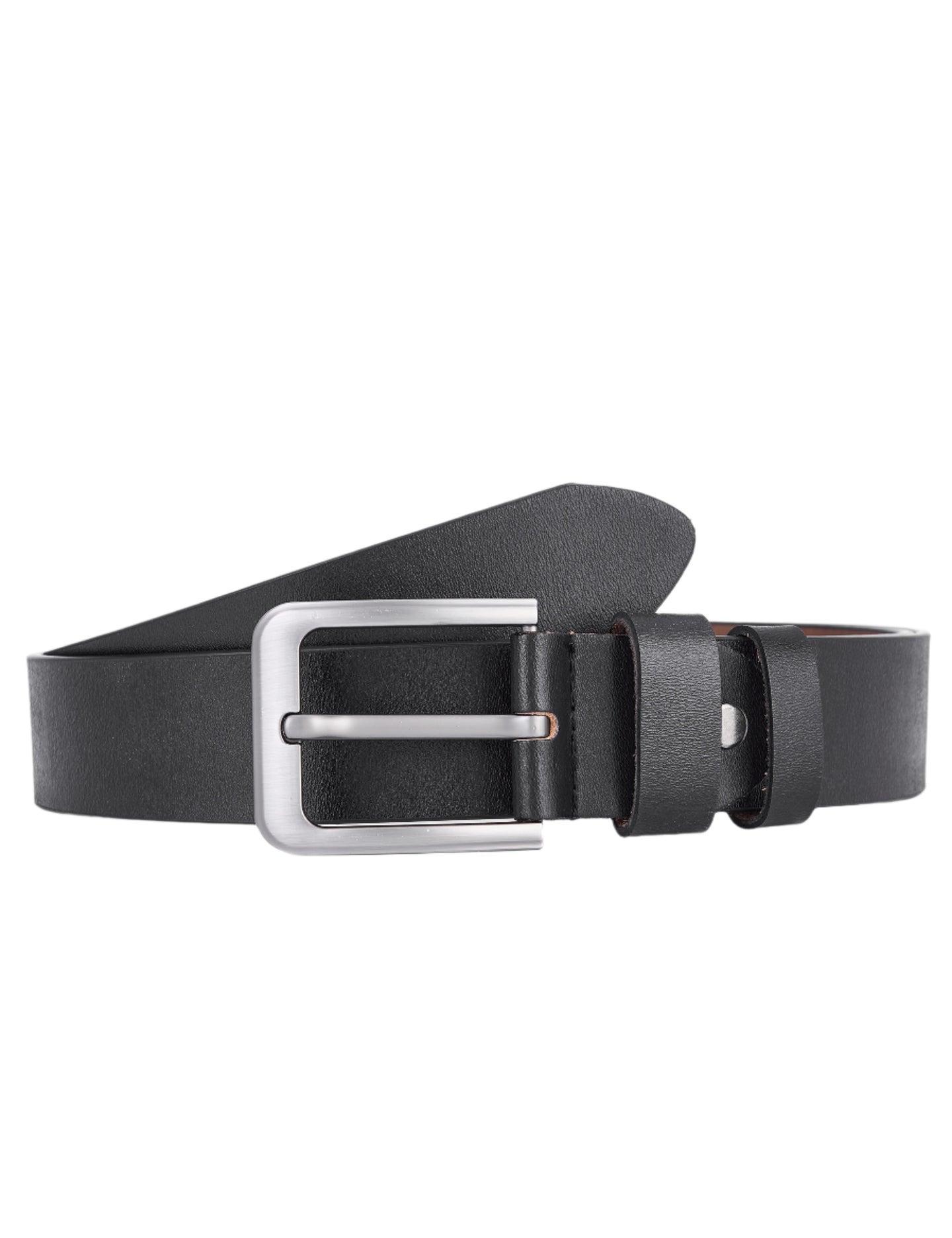 Splitlederen Riem - Zwart - Duurzaam - Volledig Leer - Lederen Broekriem - Riemen Heren