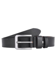 Splitlederen Riem - Zwart - Duurzaam - Volledig Leer - Lederen Broekriem - Riemen Heren