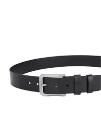 Hoogwaardige Rundleer Riem - Volledig Leer - Zwart - Duurzaam - Premium Lederen Broekriem - Luxe Riemen Heren - Vintage Patroon