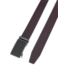 Splitlederen Riem met Automatische Gesp - Volledig Leer - Bruin - Duurzaam - Lederen Broekriem - Automatische Gesp Riemen Heren