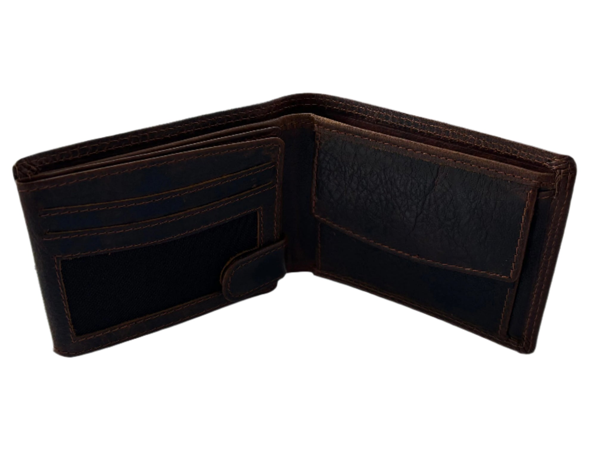 Hoogwaardige Buffelleren Portemonnee – Bruin – Volledig Leer – RFID / Anti Skim – Portemonnee heren – Inclusief Geschenkdoos