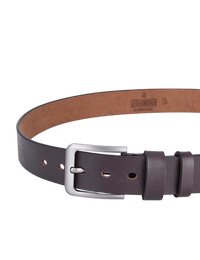 Splitlederen Riem - Bruin - Duurzaam - Volledig Leer - Lederen Broekriem - Riemen Heren