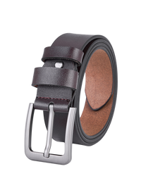 Splitlederen Riem - Bruin - Duurzaam - Volledig Leer - Lederen Broekriem - Riemen Heren
