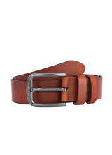 Lot de 4 ceintures en cuir de vachette de haute qualité, entièrement en cuir, marron foncé, résistantes pour homme